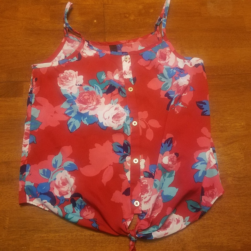Fun Floral Tank